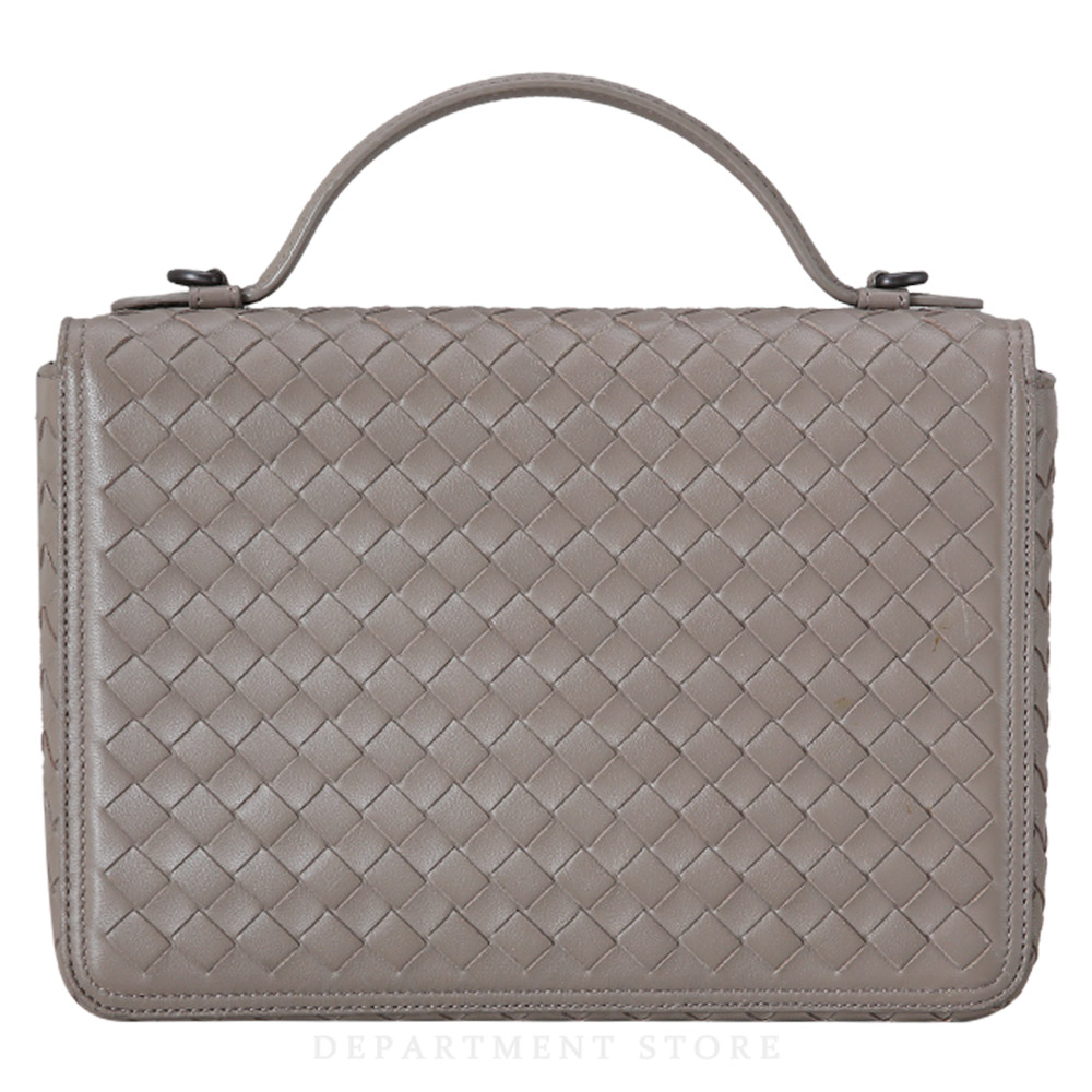BOTTEGA VENETA(USED)보테가베네타 인트레치아토 위빙 탑 핸들 숄더백